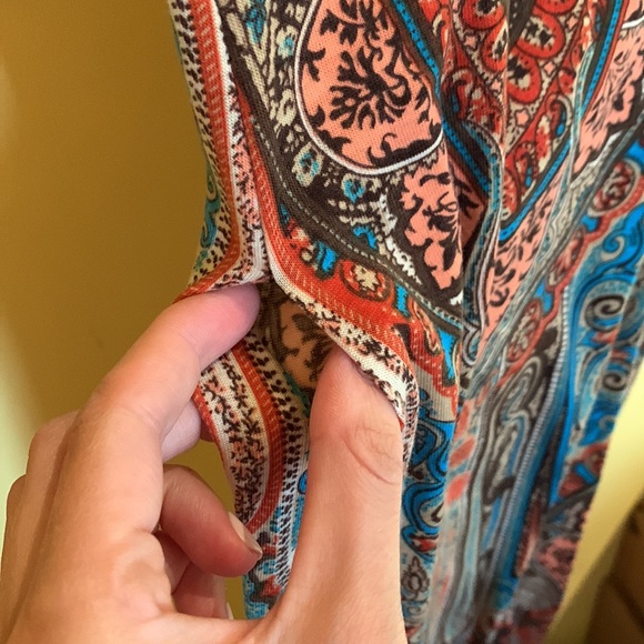 Club L Patterned Midi Dress *read description! - Picture 4 of 5